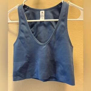 90 Degrees by Reflex ribbed crop tank top.